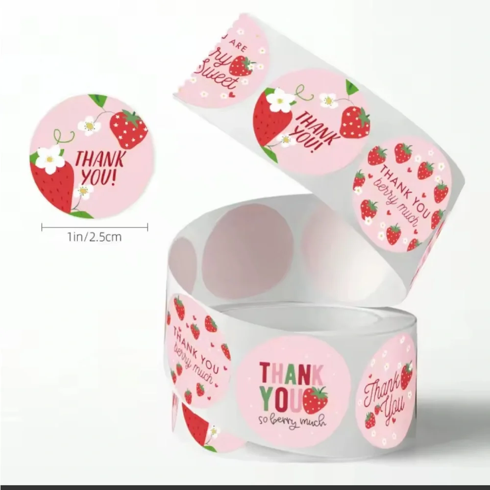 🍓🍓🍓 THANK•YOU STICKERS